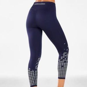 NWOT - Fabletics Leggings Mid-Rise Reflective